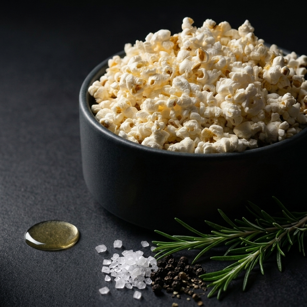 Rosemary Infused Artisan Popcorn